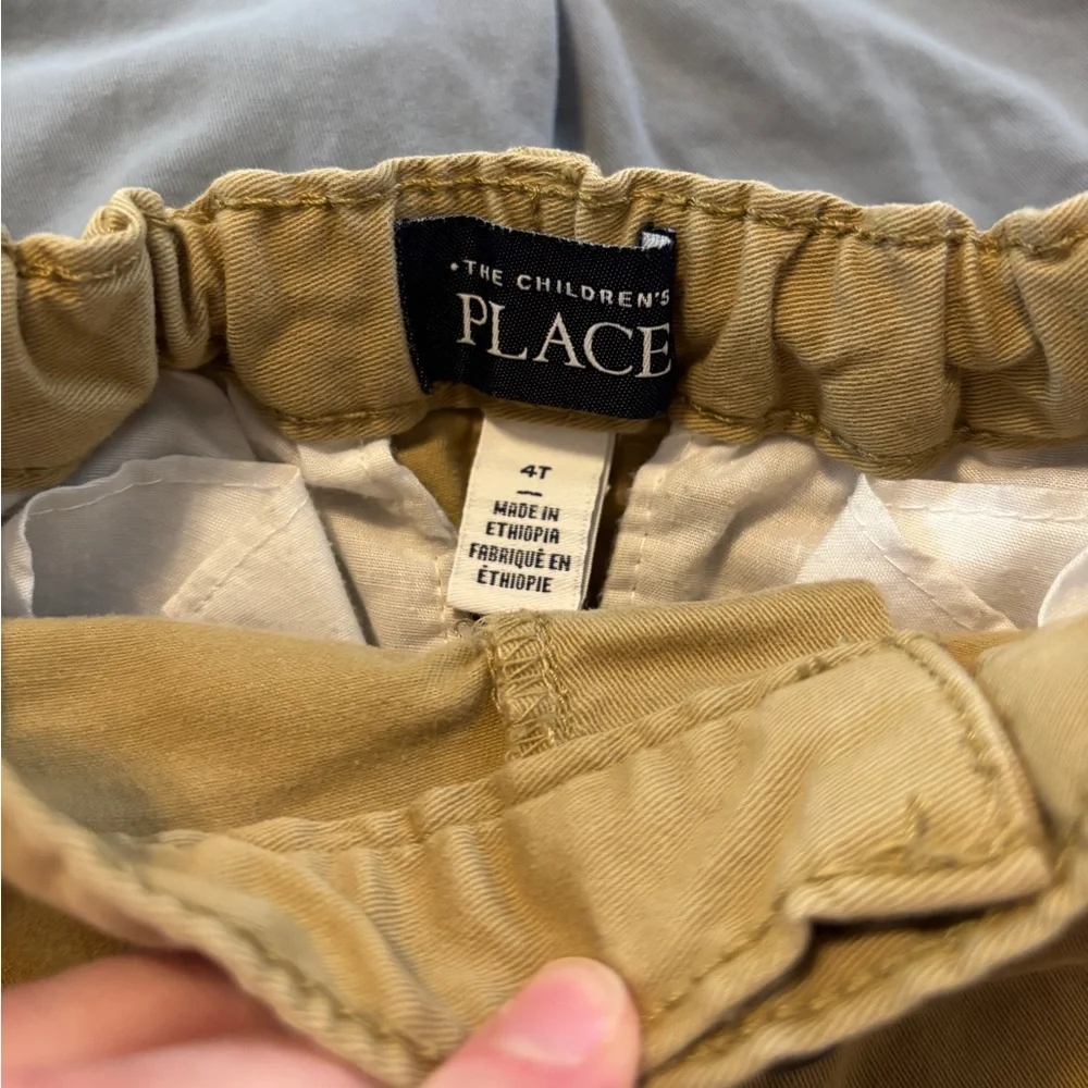 4 Boys Chino Shorts Uniform Size 4T
